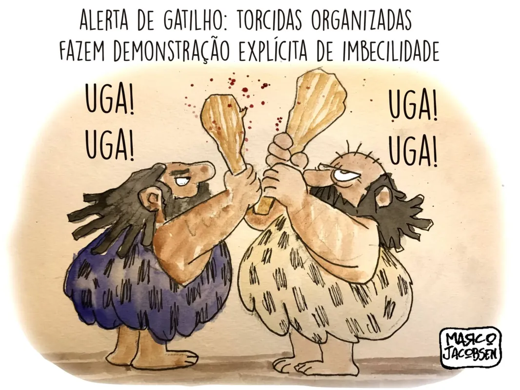 Imagem ilustrativa da imagem Charge 08/03/2022