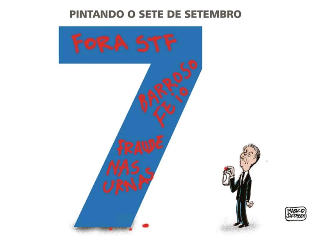 Imagem ilustrativa da imagem Charge 25/02/2022