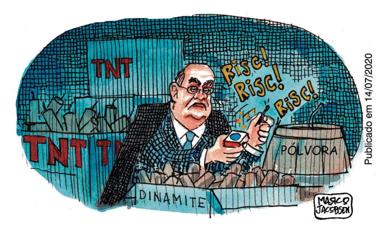Imagem ilustrativa da imagem Charge 26/02/2022