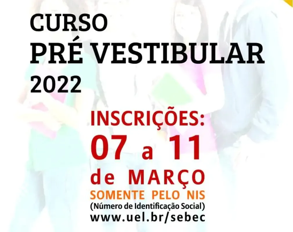 Imagem ilustrativa da imagem Curso Pré-Vestibular da UEL abre inscrições na segunda-feira