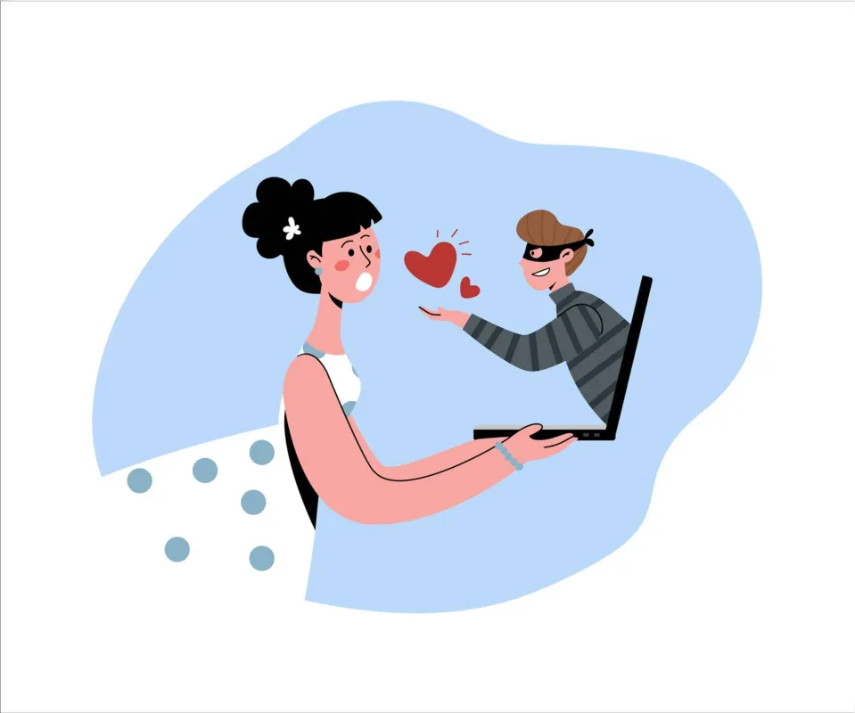 Imagem ilustrativa da imagem Especialistas alertam sobre ‘golpes românticos’ na internet