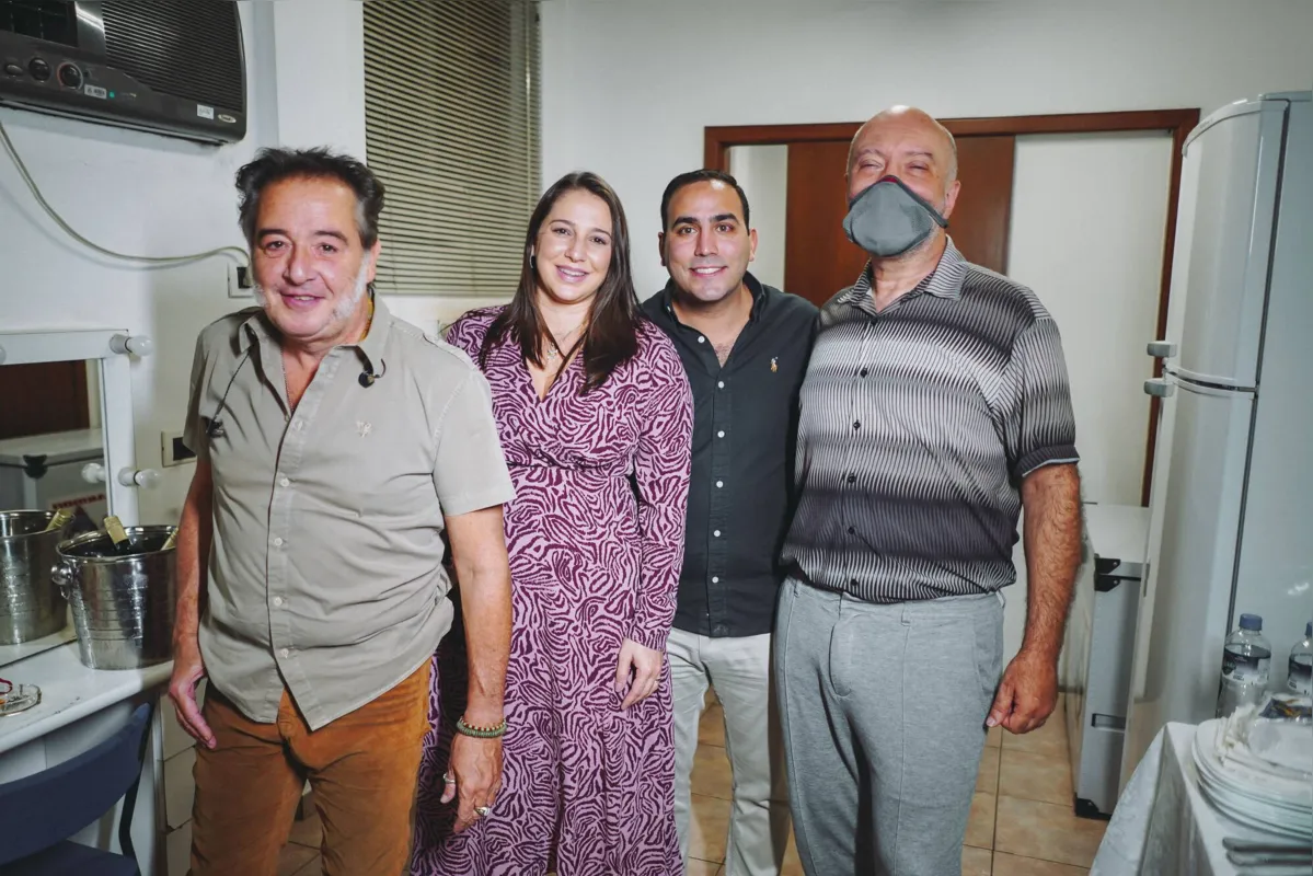 Nasi, Luiza Carrara Pires, Otavio Benine e Edgard Scandurra