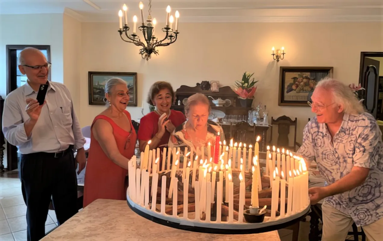 Imagem ilustrativa da imagem Os 94 anos de dona Nádia Abib Sahão