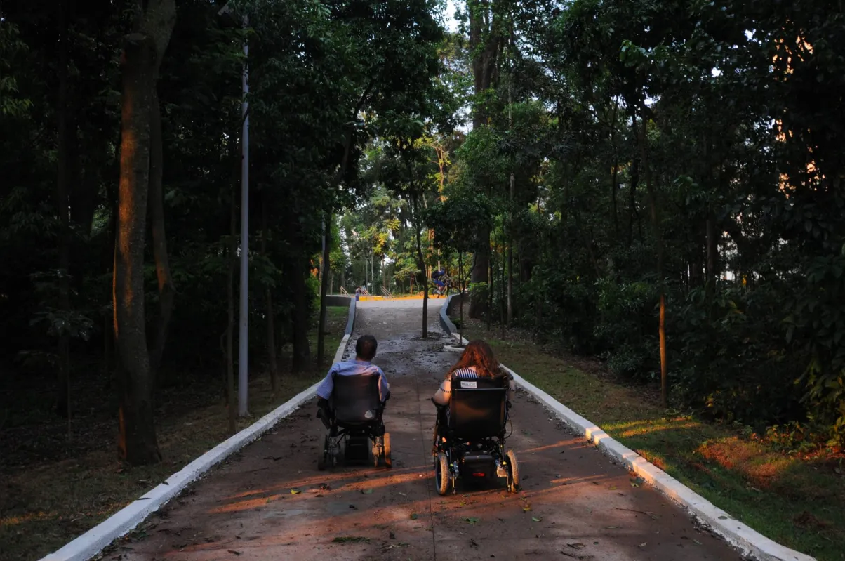 Casal destacou a possibilidade de circulação por todos os setores do Bosque