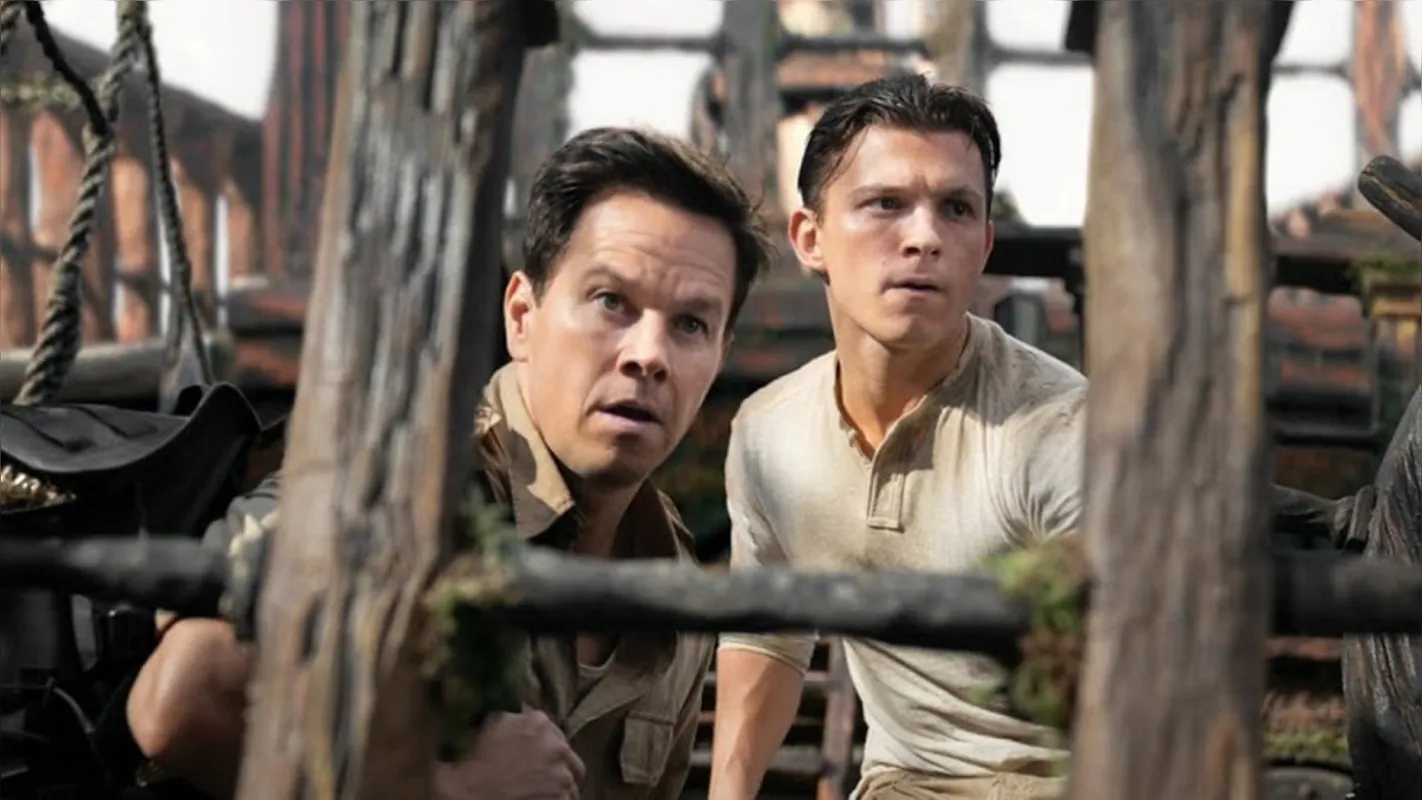 Imagem ilustrativa da imagem 'Uncharted: Fora do Mapa' mostra sua primeira aventura de caça ao tesouro com Tom Holland