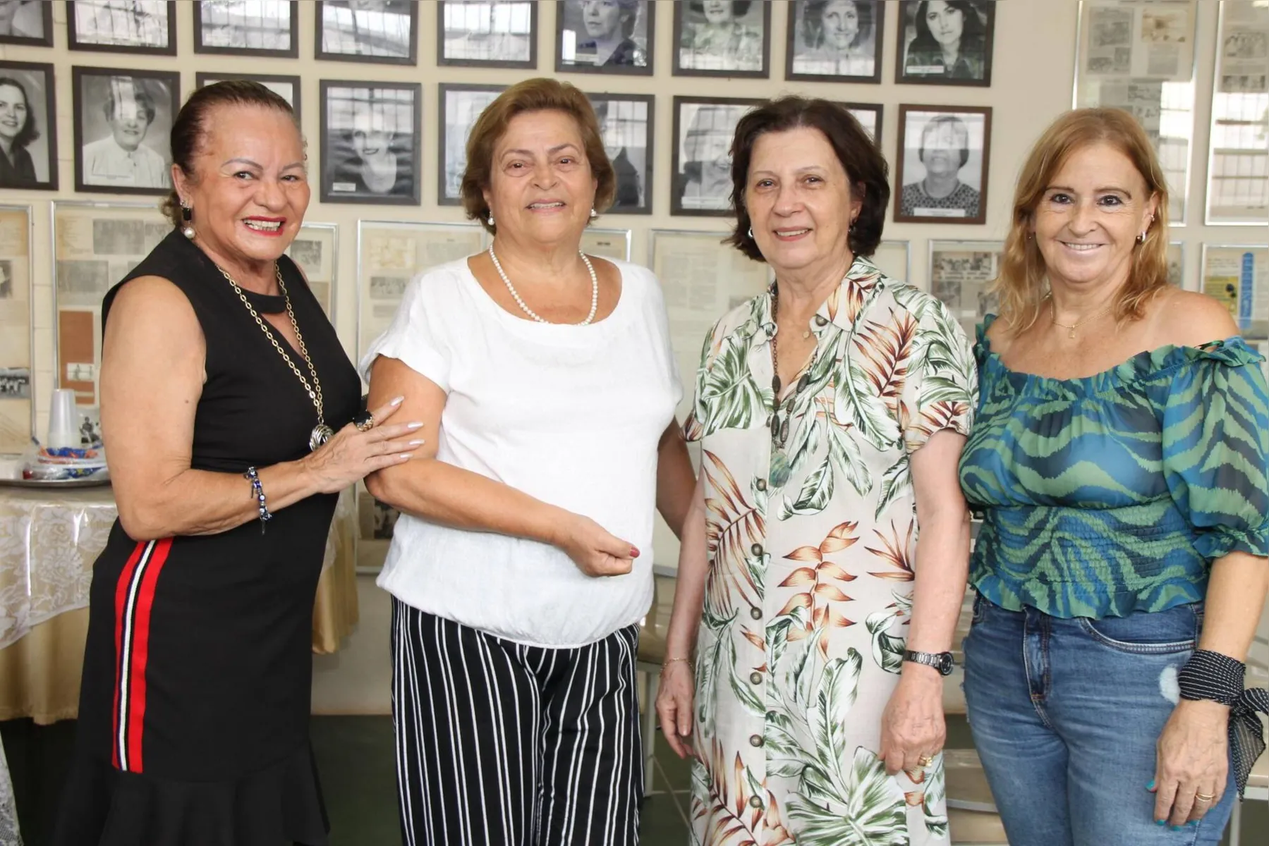 Neiva Ortolani, Selma Nogami , Marinilce Ferreira dos Santos e Felícia Watanabe