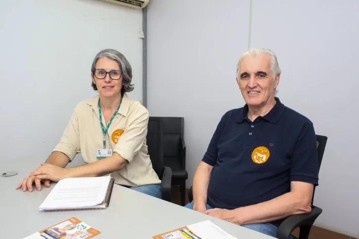 Marta e Airton candidatos a reitor e vice reitor da UEL