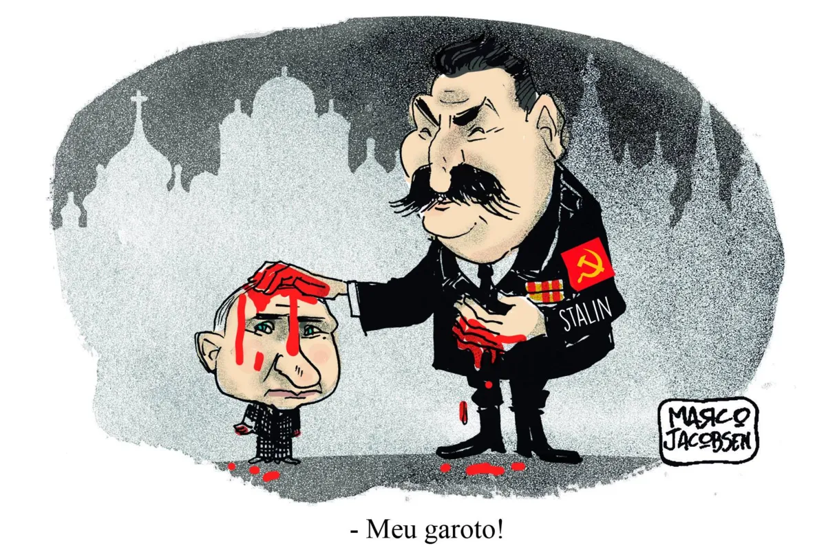 Imagem ilustrativa da imagem Charge 08/04/2022