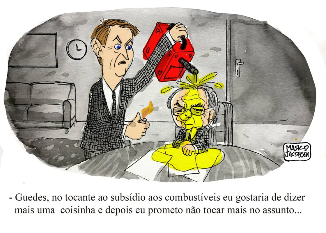 Imagem ilustrativa da imagem Charge 15/03/2022