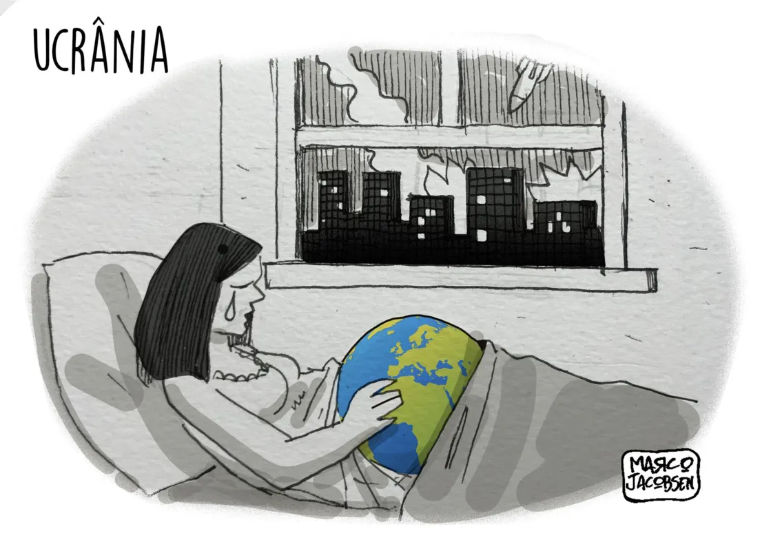 Imagem ilustrativa da imagem Charge 16/03/2022