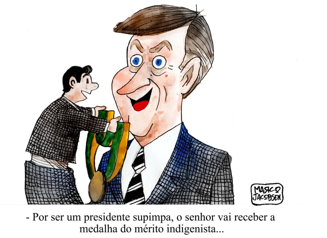 Imagem ilustrativa da imagem Charge 18/03/2022