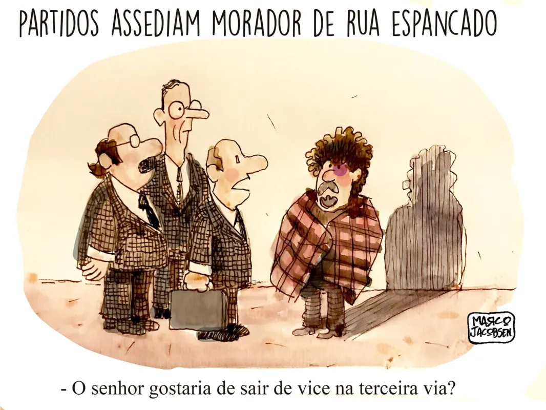 Imagem ilustrativa da imagem Charge 26/03/2022