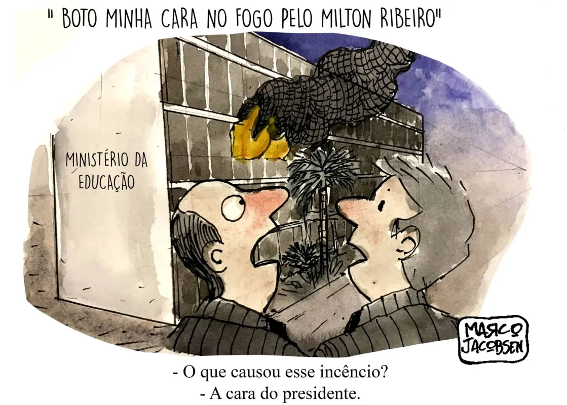 Imagem ilustrativa da imagem Charge 29/03/2022