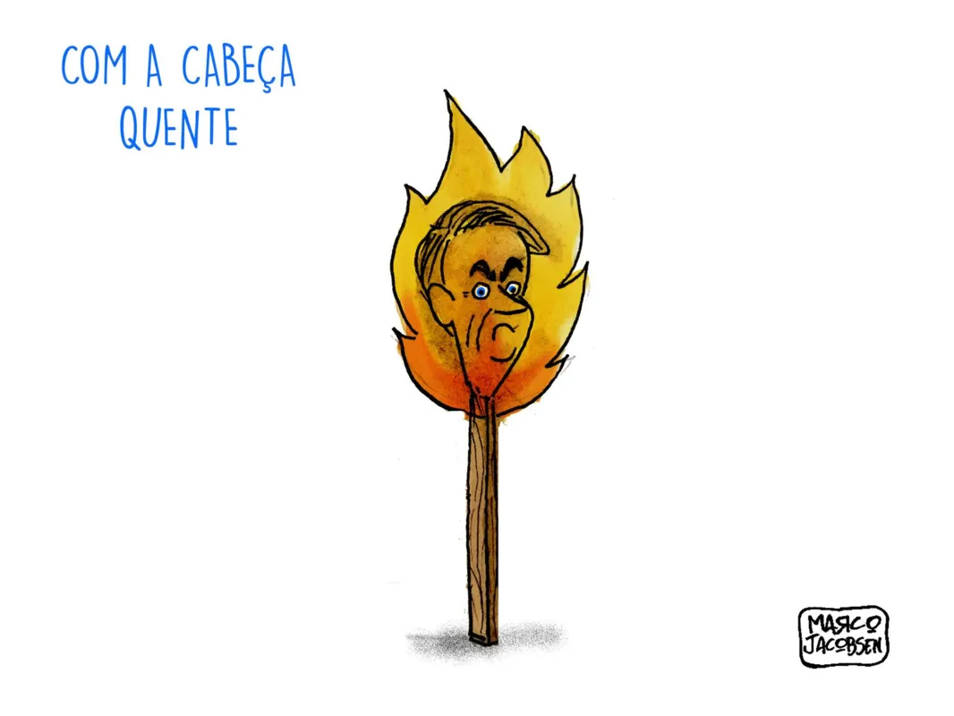 Imagem ilustrativa da imagem Charge 30/03/2022