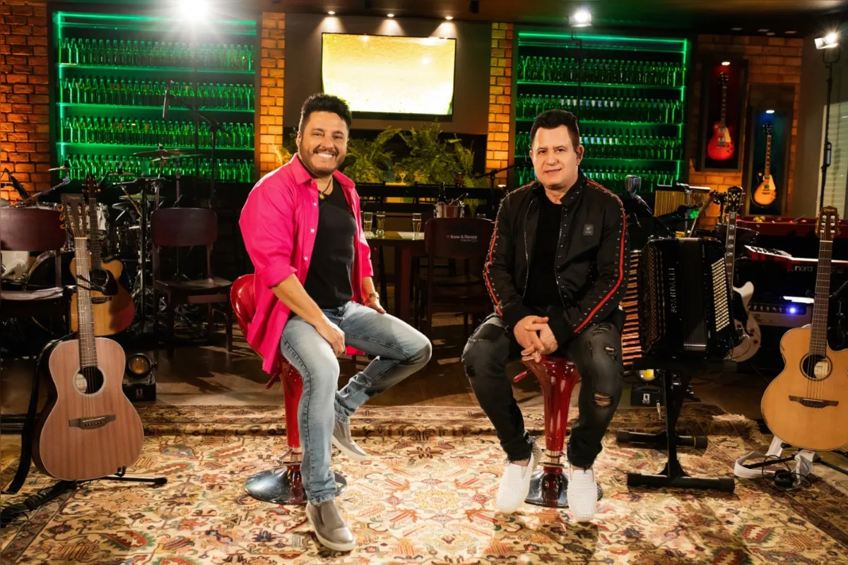 A dupla Bruno & Marrone se apresenta no dia 8 de abril
