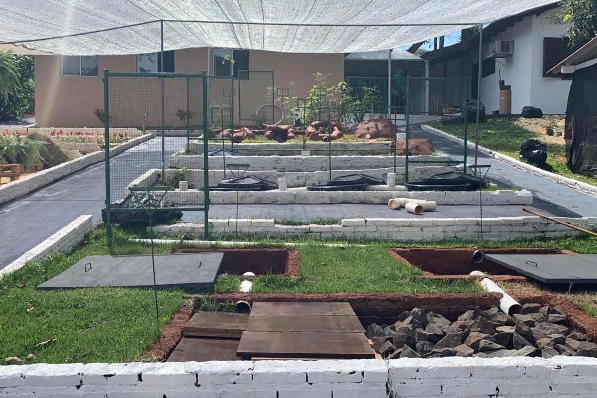 A Fazendinha terá área de 11 mil metros quadrados e contará com uma equipe de técnicos, pesquisadores e professores especialistas em agricultura para levar orientações técnicas e opções tecnológicas