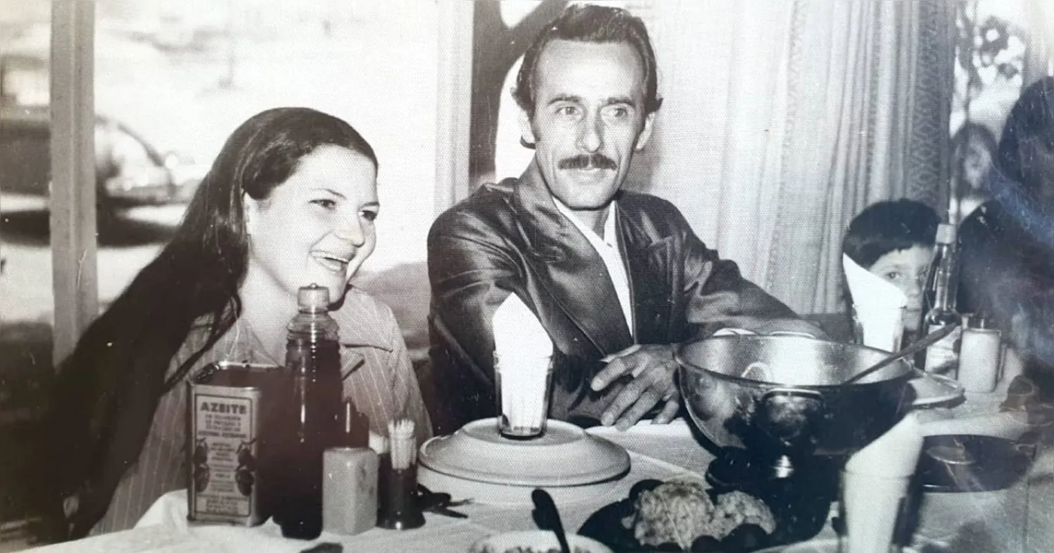 Samuel e a esposa Ivanete Maria de Almeida