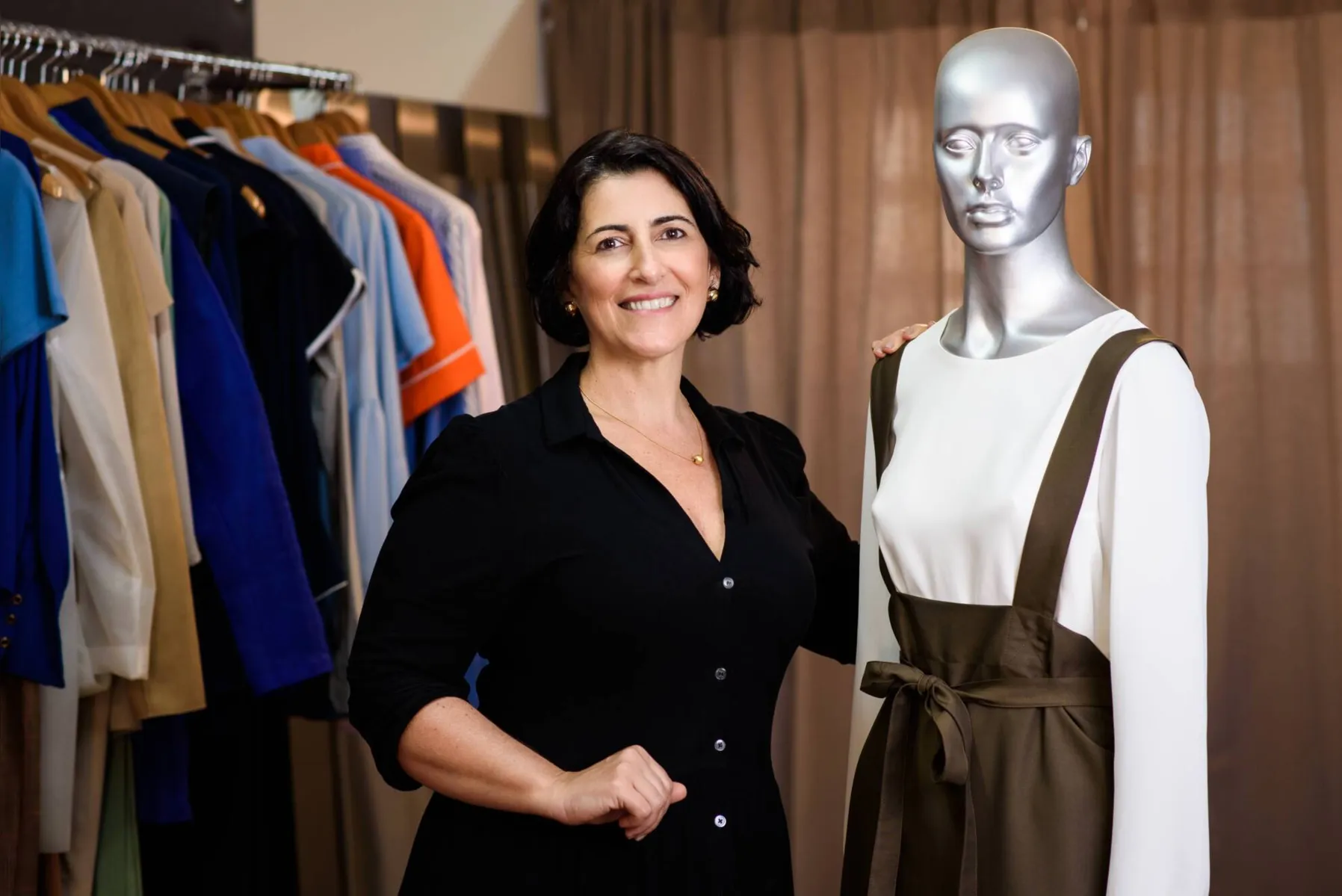 Silvia Dorè: Know-how de 25 anos em moda e roupas de qualidade e confortáveis abriram mercado para a empresária