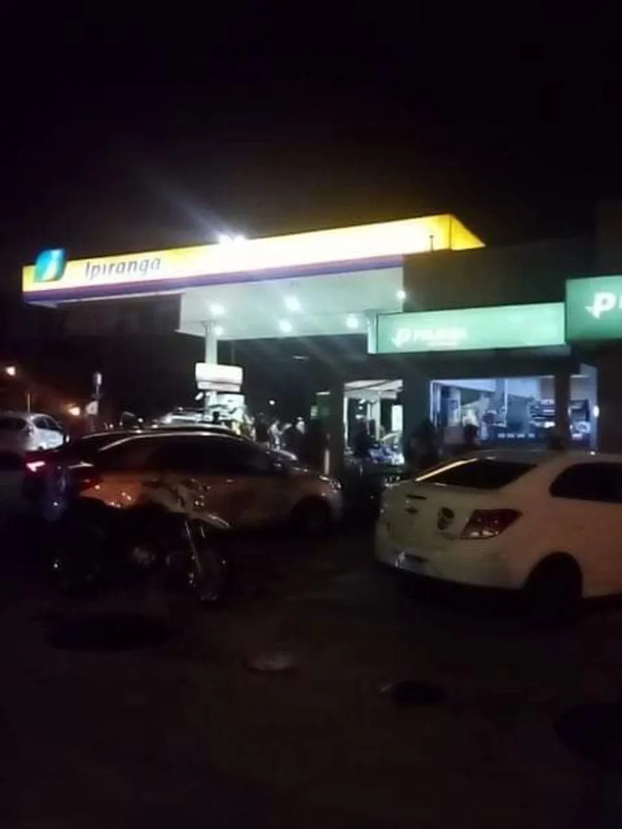 O crime ocorreu em um posto de combustíveis  bairro Cristo Rei, em Curitiba.