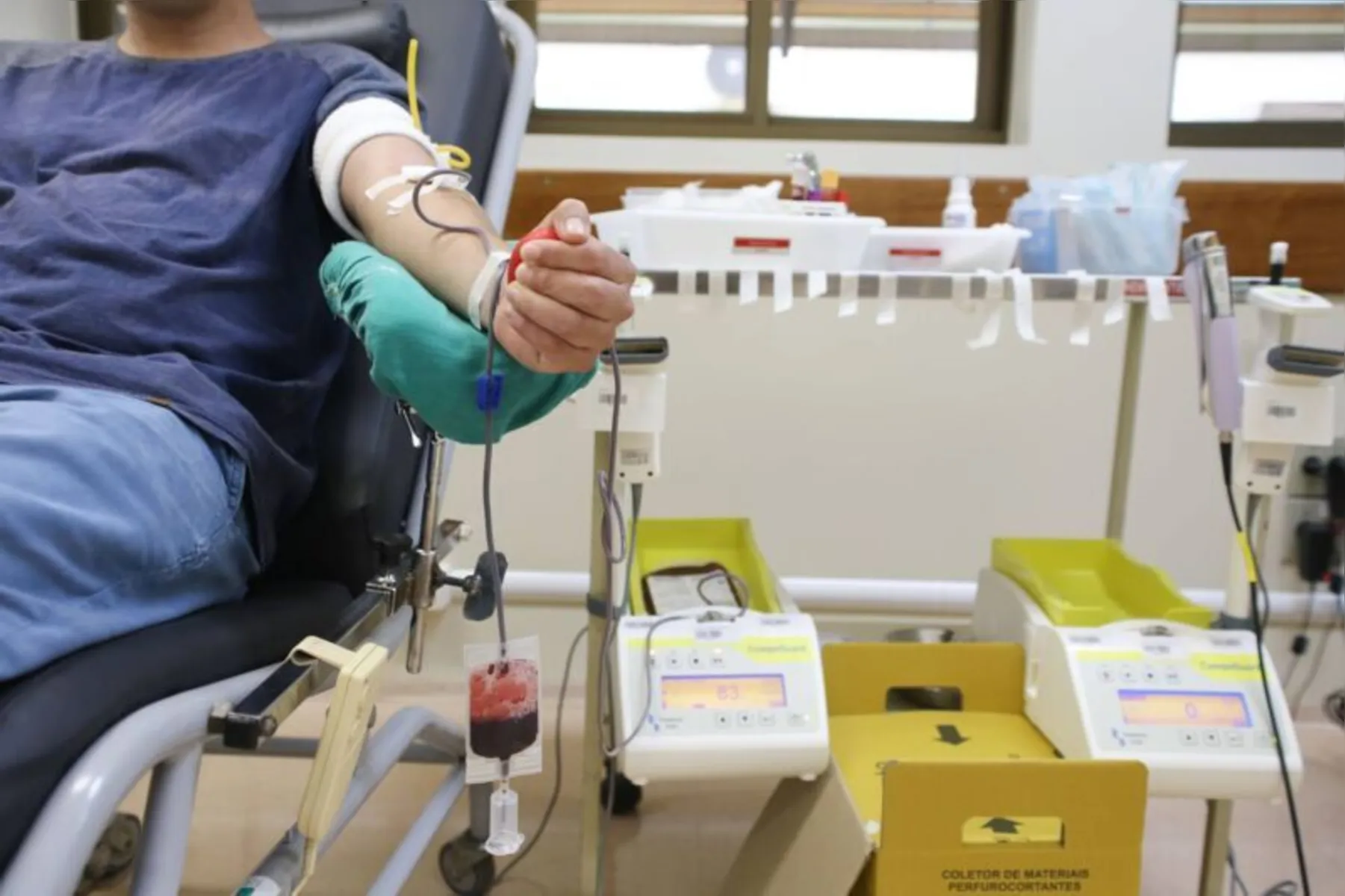 Imagem ilustrativa da imagem Hemocentro do HU pede doação de sangue tipo O e A negativos
