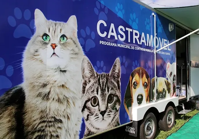 Imagem ilustrativa da imagem Castramóvel realiza 20 mil esterilizações de cães e gatos em Londrina