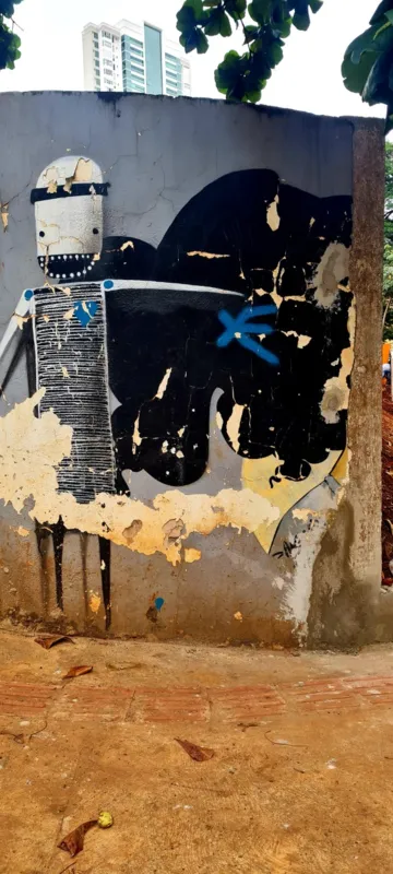 Imagem ilustrativa da imagem #A CIDADE FALA - Arte na rua