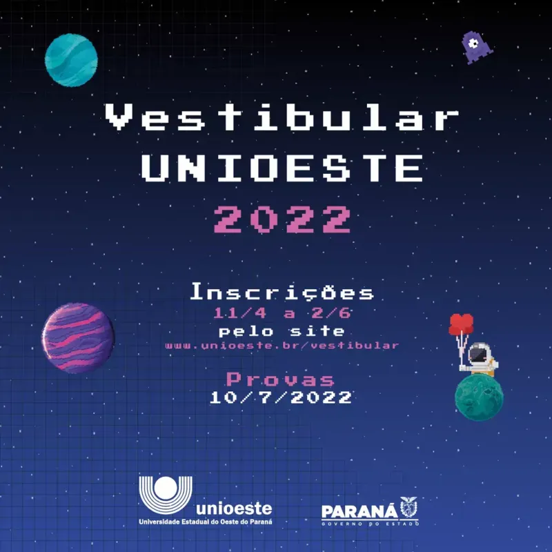 Imagem ilustrativa da imagem Abertas inscrições para o vestibular da Unioeste