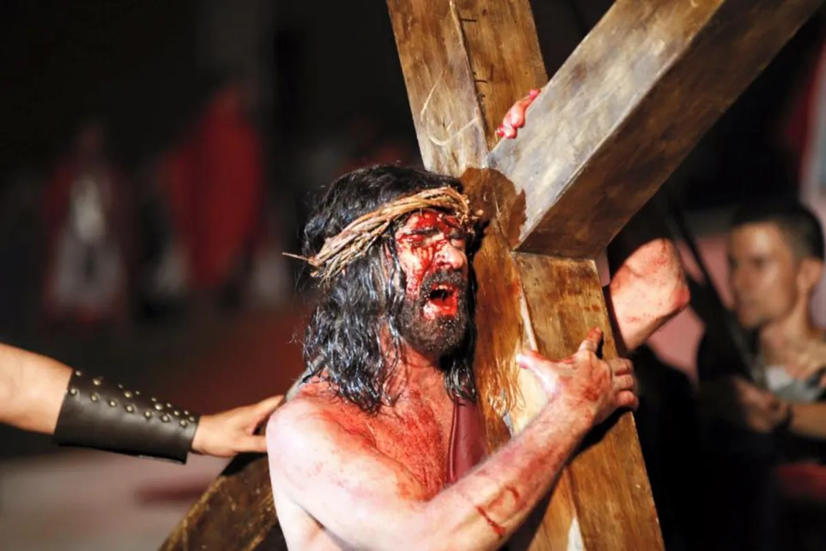 Auto da Paixão de Cristo: espetáculo gratuito será apresentado nesta sexta-feira (15), gratuitamente