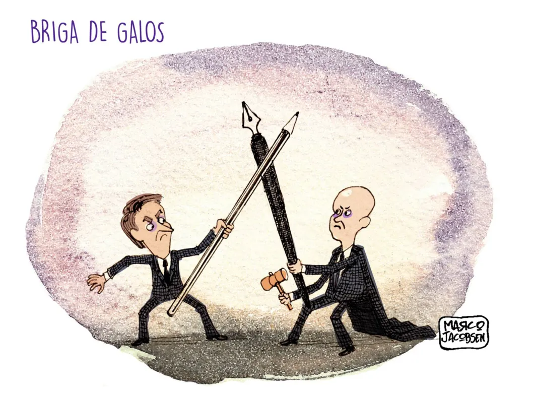 Imagem ilustrativa da imagem CHARGE DO DIA