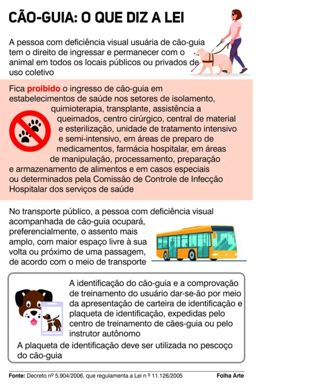Imagem ilustrativa da imagem Cães-guias pelas ruas de Londrina