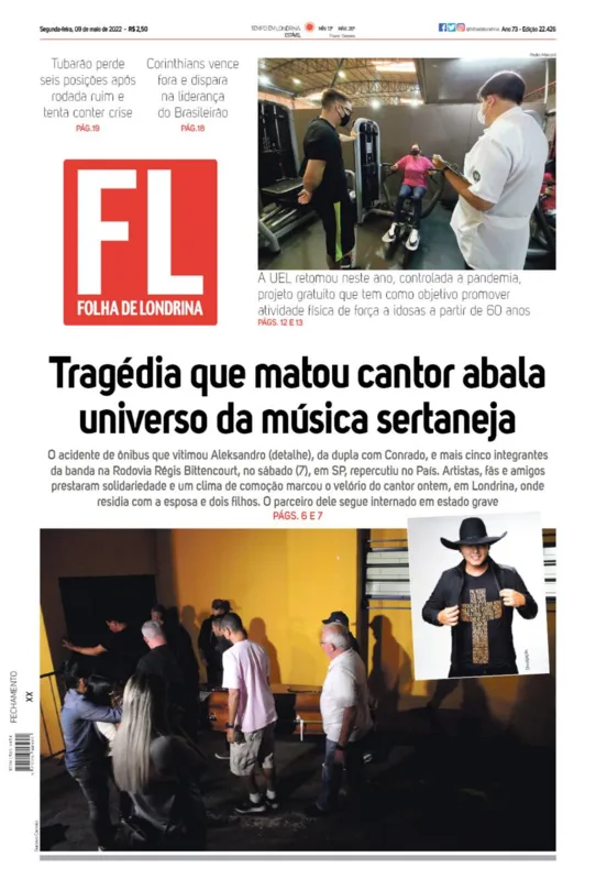 Imagem ilustrativa da imagem Capa 09/05/2022