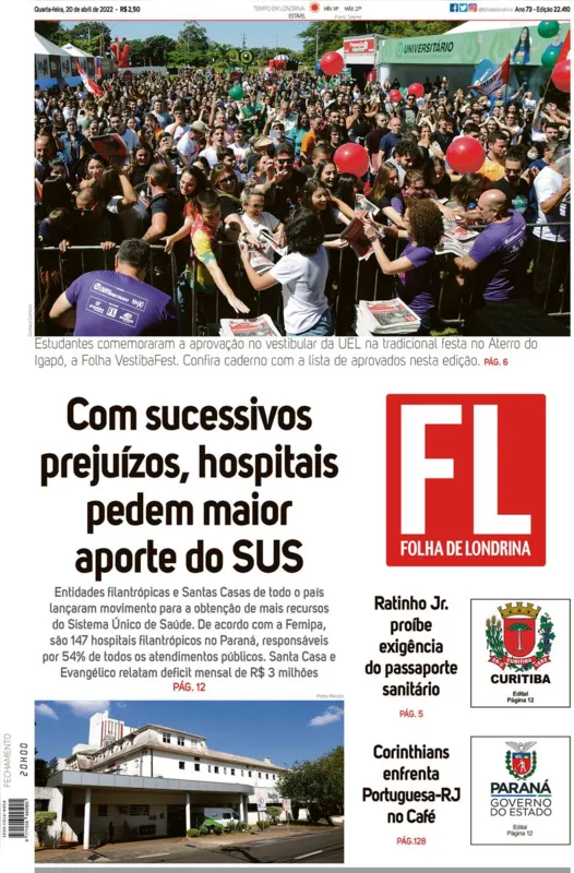 Imagem ilustrativa da imagem Capa 20/04/2022