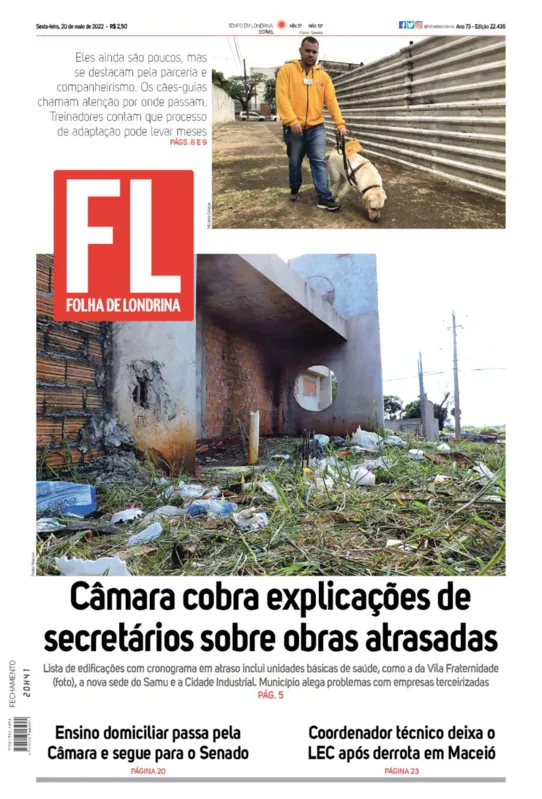 Imagem ilustrativa da imagem Capa 20/05/2022