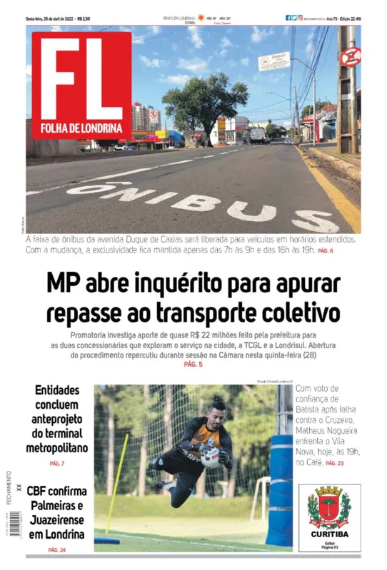 Imagem ilustrativa da imagem Capa 29/04/2022