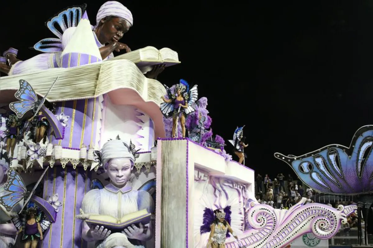 Escola de samba Colorado do Brás homenageou a escritora negra Carolina de Jeses em São Paulo
