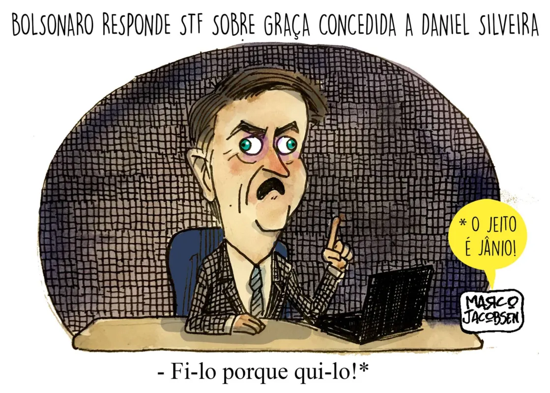Imagem ilustrativa da imagem Charge 11/05/2022