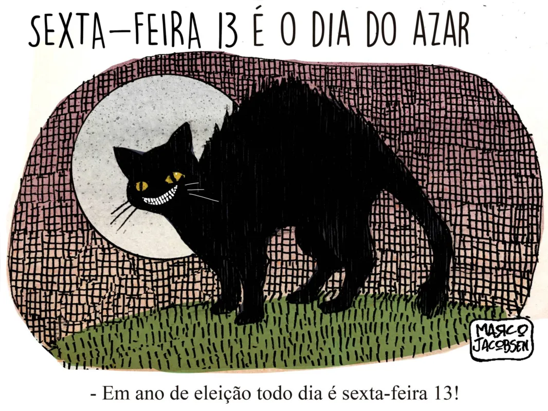 Imagem ilustrativa da imagem Charge 13/05/2022