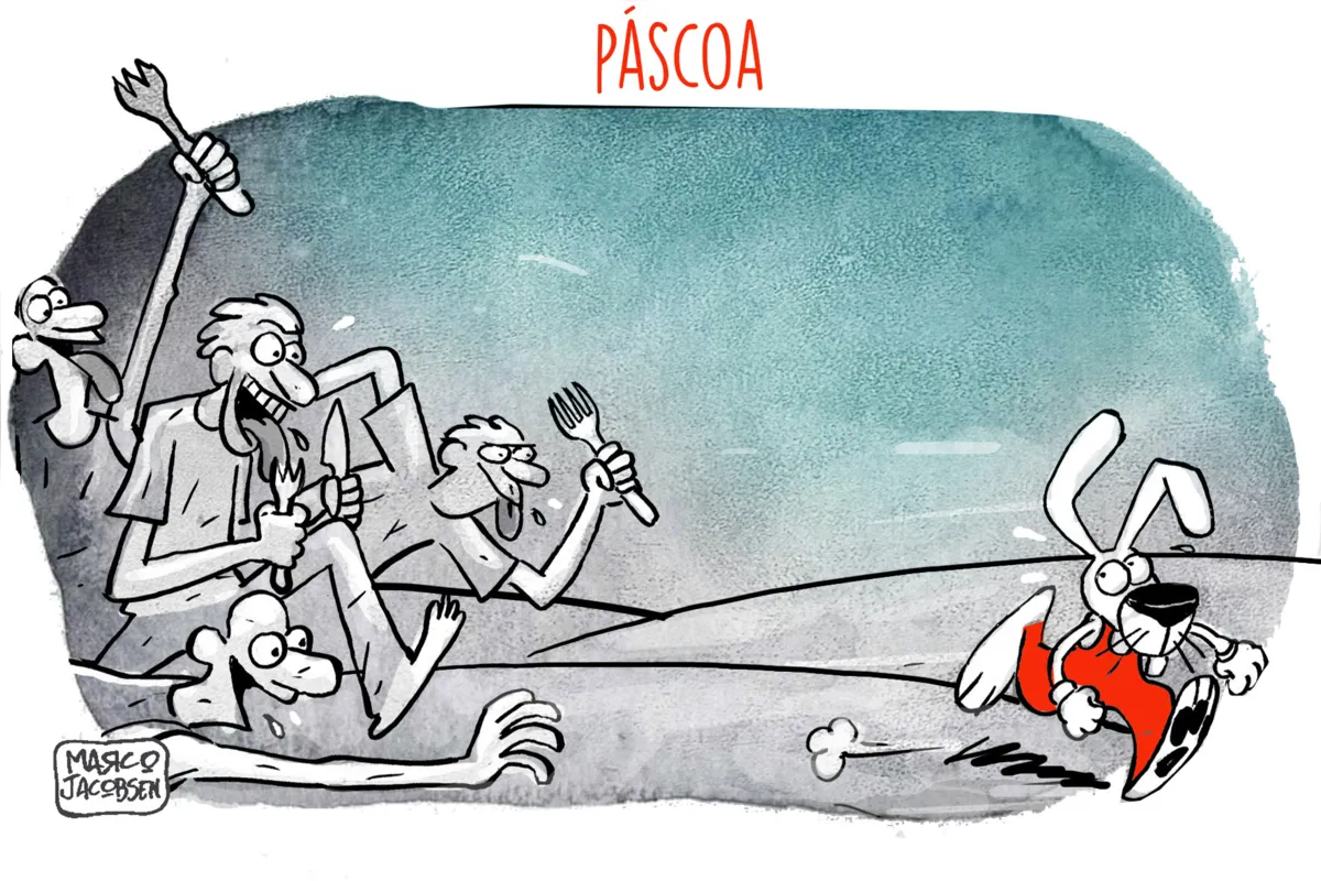 Imagem ilustrativa da imagem Charge 18/04/2022