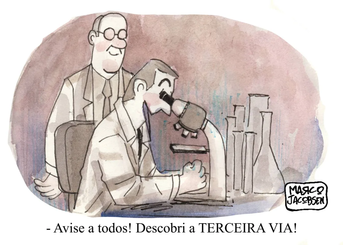 Imagem ilustrativa da imagem Charge 19/04/2022