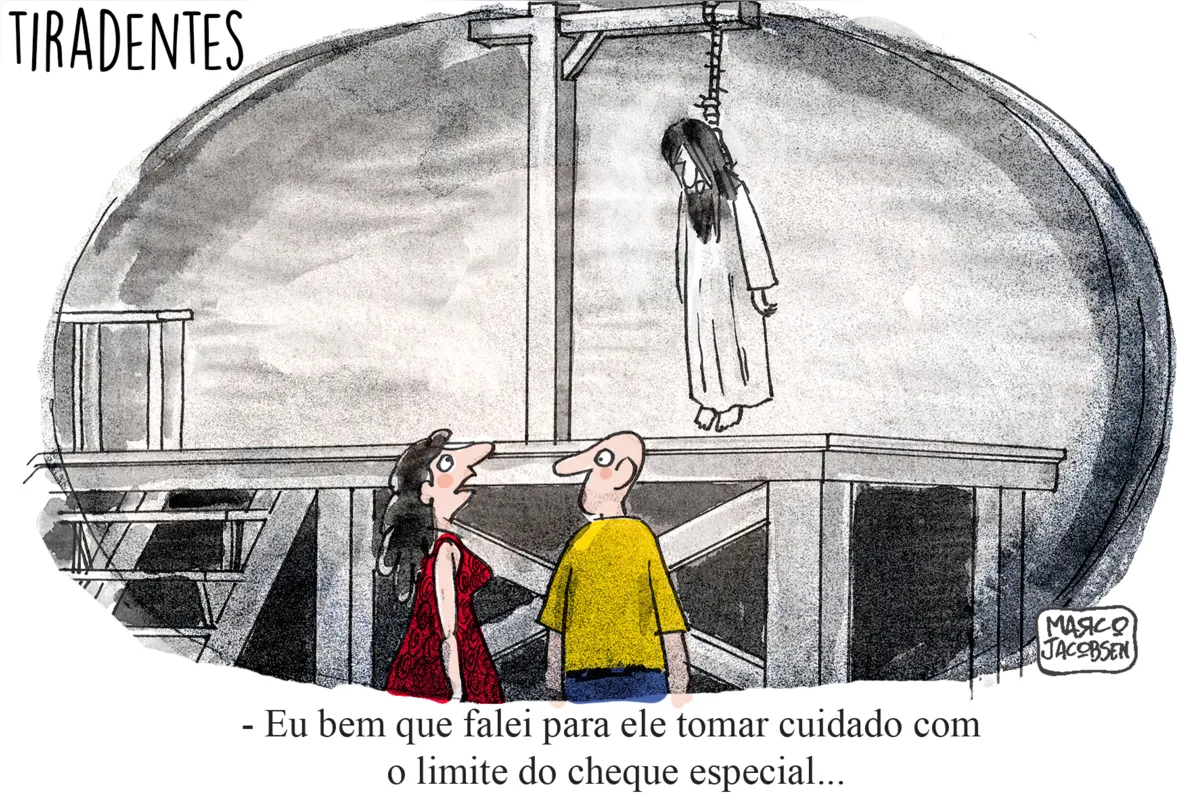 Imagem ilustrativa da imagem Charge 21/04/2022