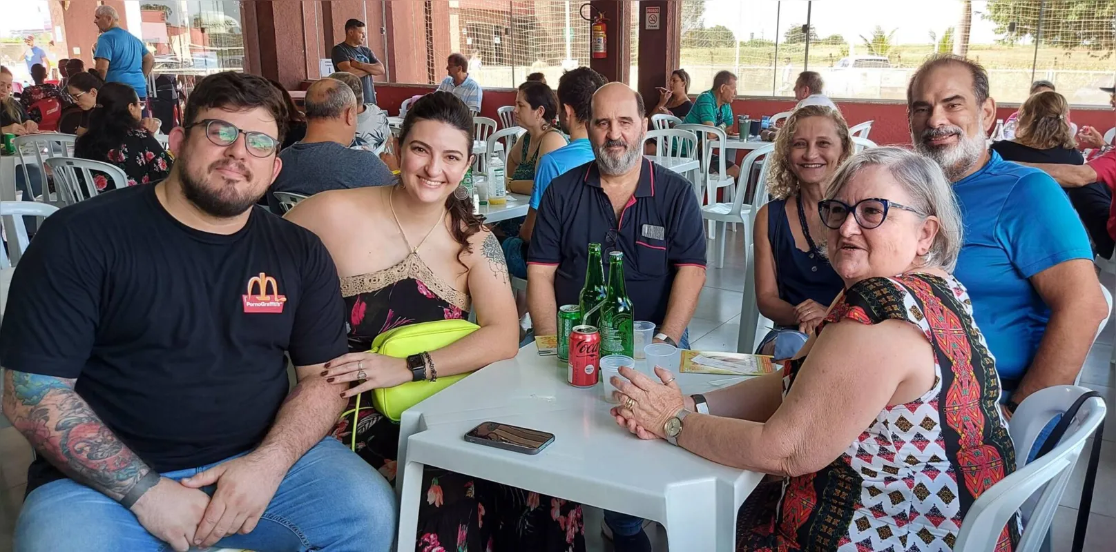 Tom Vicentini , Ana Paula Quiterio , Paulo Quiterio , Maria Stela e Ricardo Prochet e Maria Aparecida Quiterio