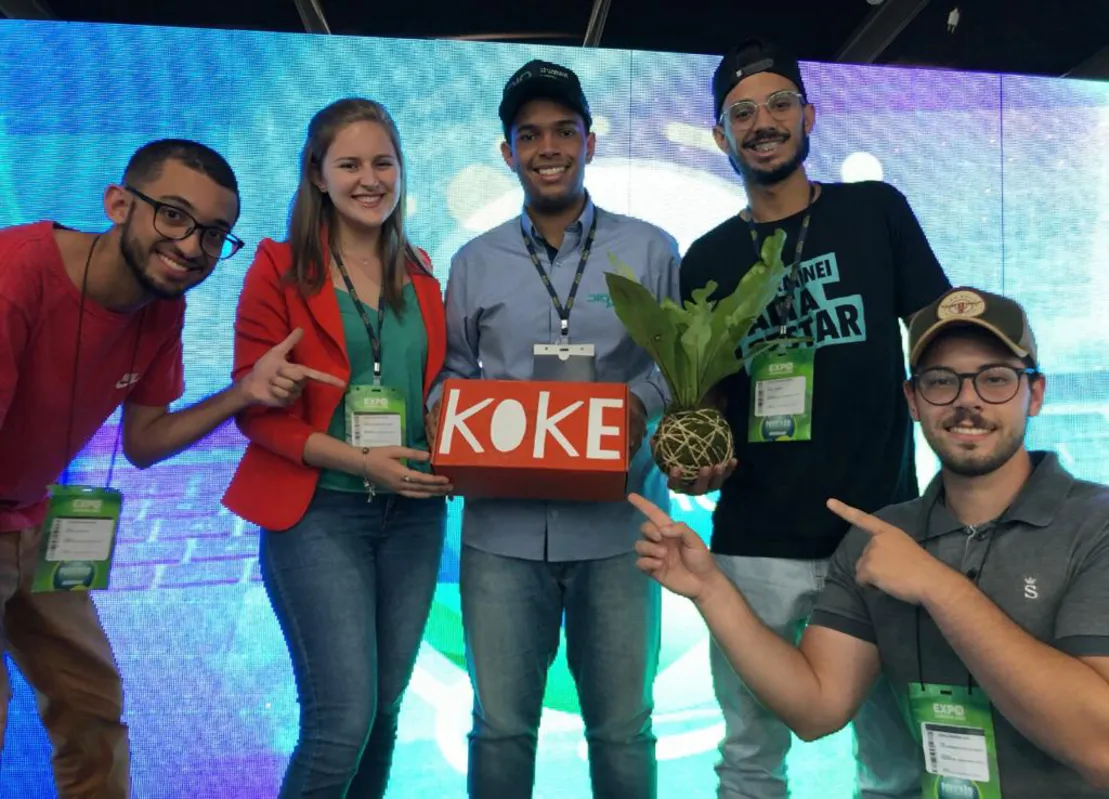 Imagem ilustrativa da imagem Inovação para o agro em forma de kokedama