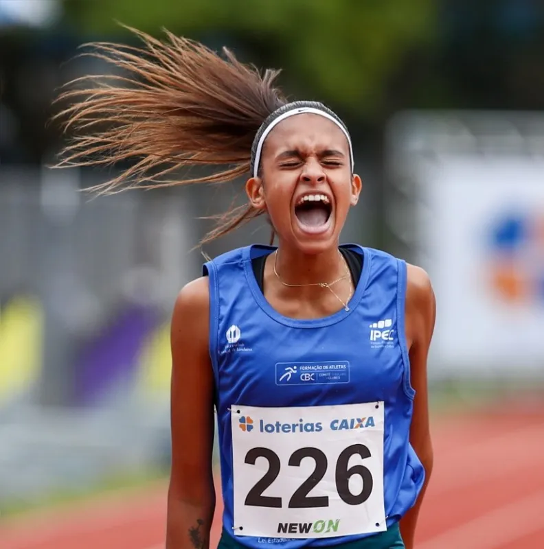 Júlia Ribeiro (Colégio Ética) faturou duas medalhas de ouro no Brasileiro Sub-20