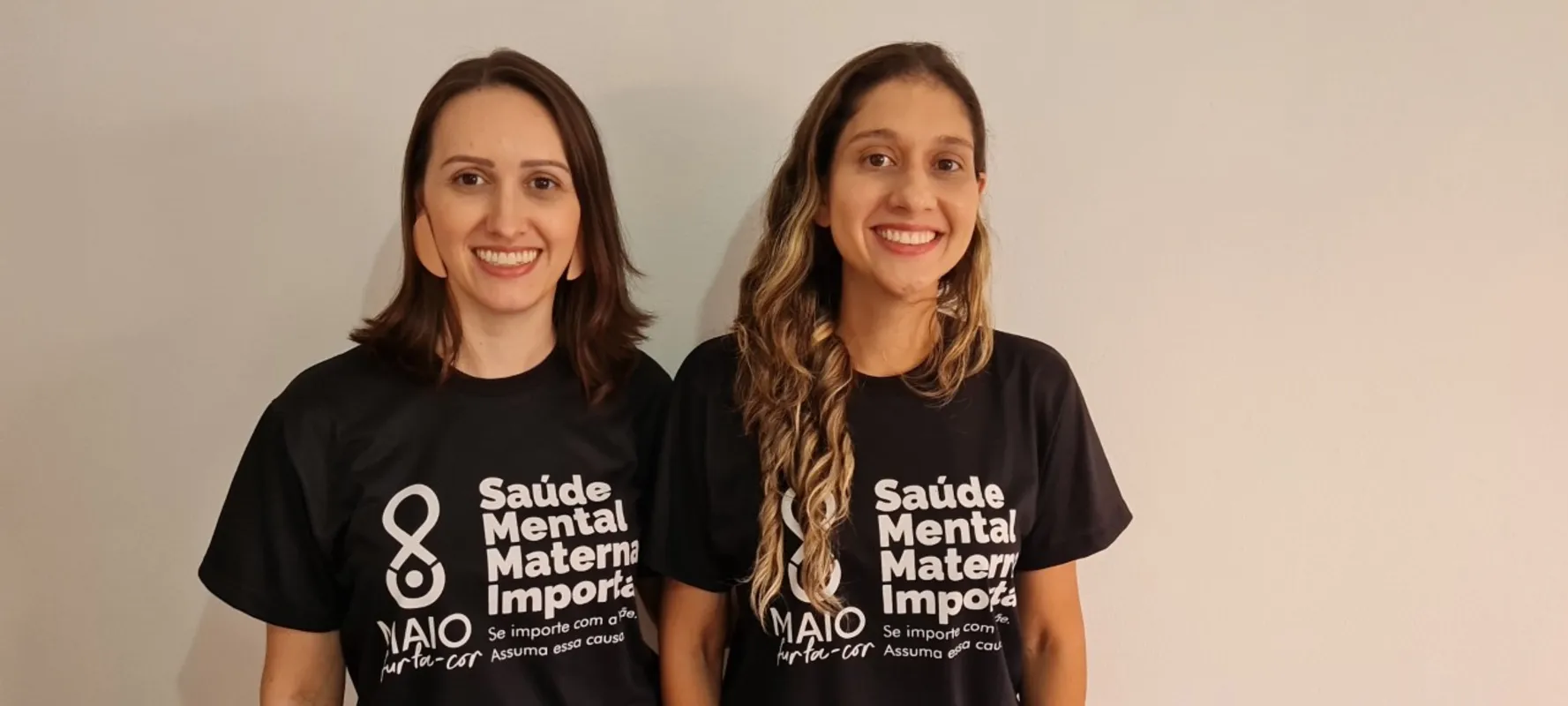 As psicólogas Ana Carolina Di Giorgi e Giovanna Alberci Xavier: acolher as mulheres