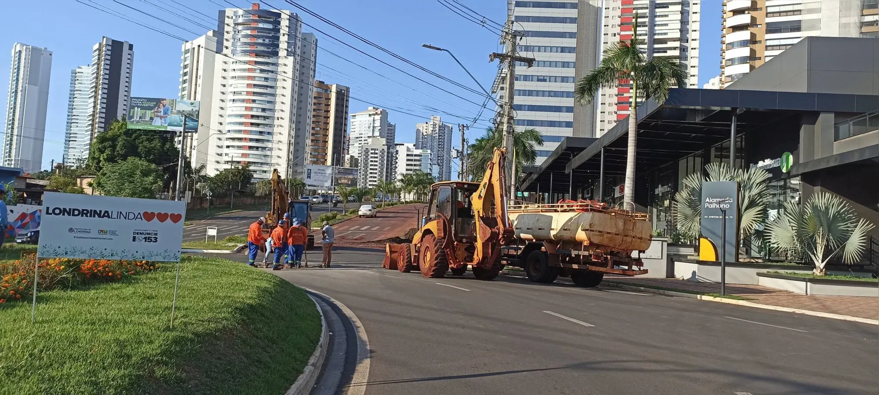 Imagem ilustrativa da imagem Para melhorias, Ayrton Senna tem trânsito impedido
