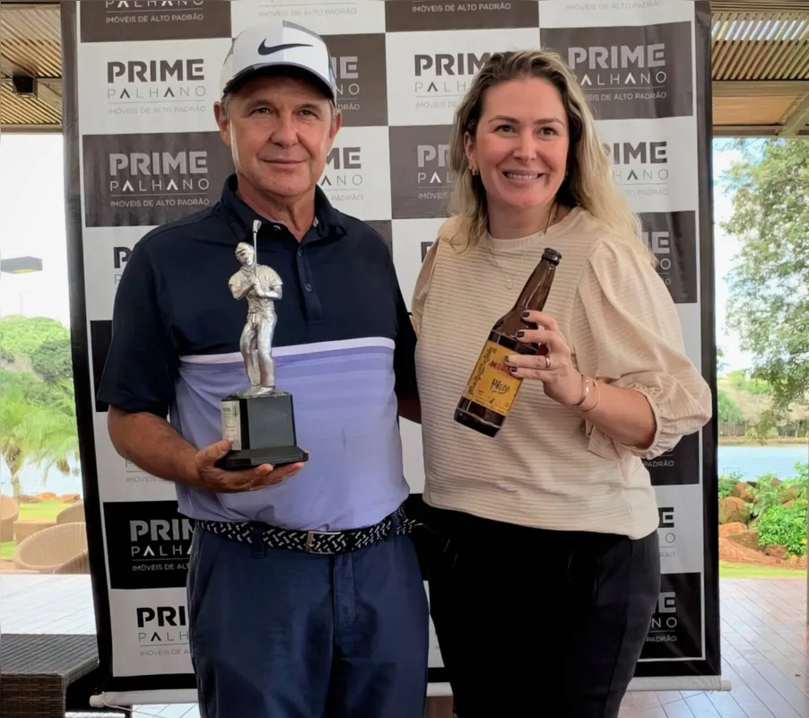 Daoud Nasser ganhou troféu da consultora imobiliária Ale Ramos.