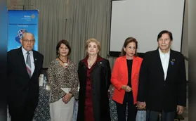 Homenagens especiais no Rotary Londrina Sudeste