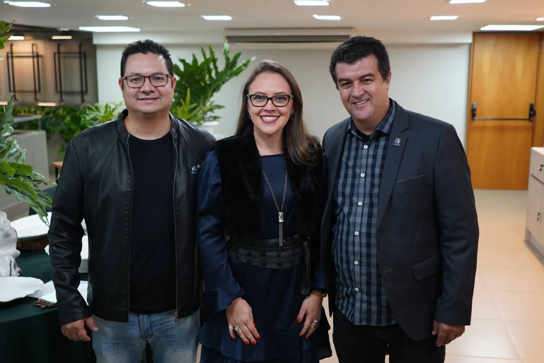 Henrique Tsubamoto, Adriana Pontin e Alex Gonçalves