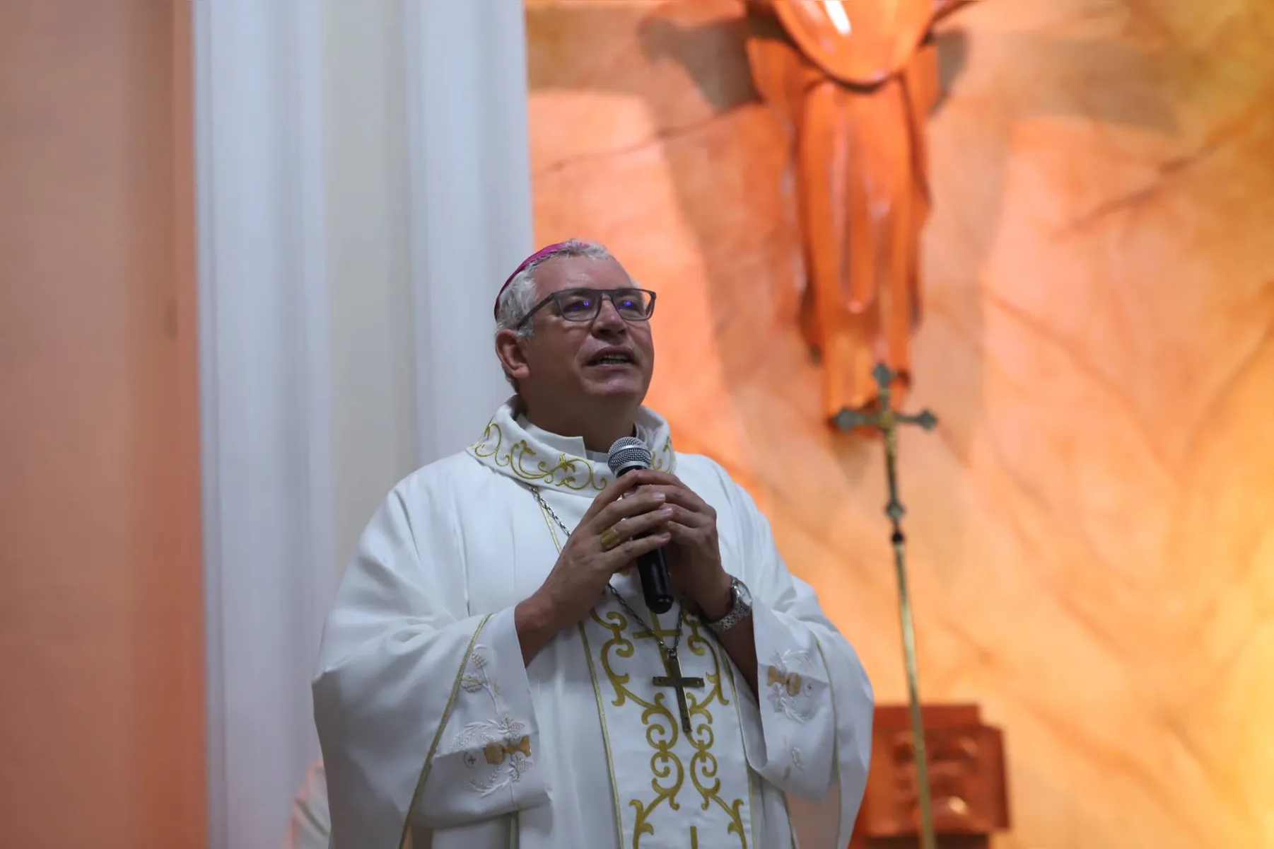 Dom Geremias Steinmetz celebrará a missa em homenagem aos 65 de ordenação sacerdotal de Dom Geraldo Majella Agnello