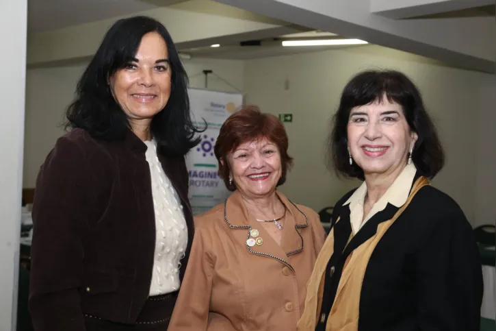 Lázara Caramori, Ercilia Franco dos Santos e Leila Giglio